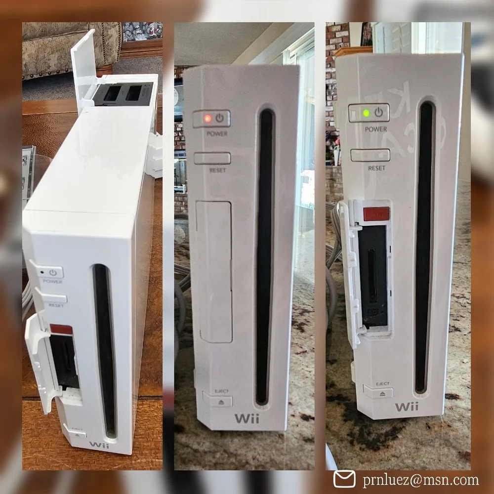 Nintendo Wii Model RVL-001 Bundle
